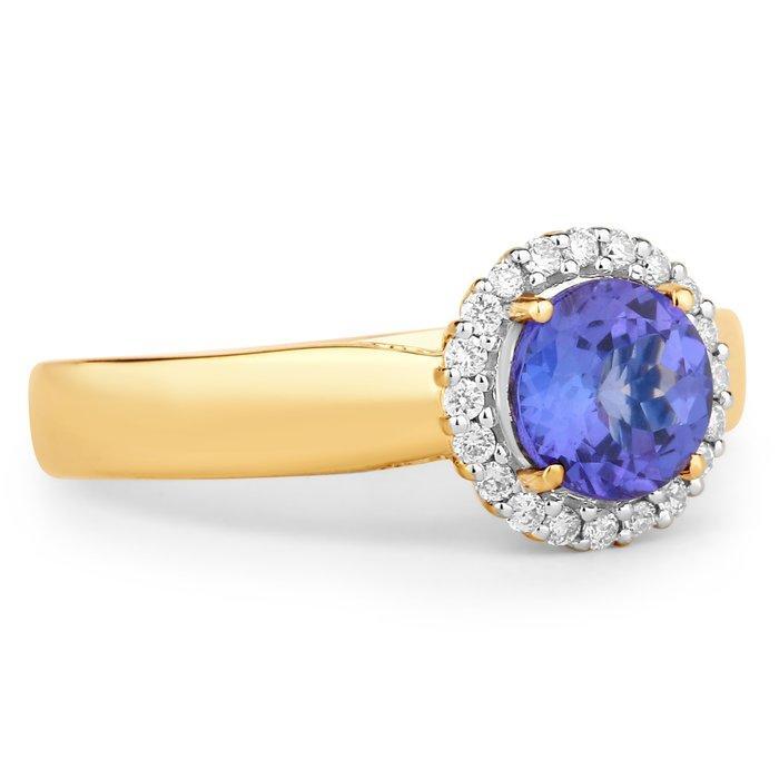 Sans prix de réserve - Bague - 14 carats Or jaune - 1.10ct., Bijoux, Sacs & Beauté, Bagues