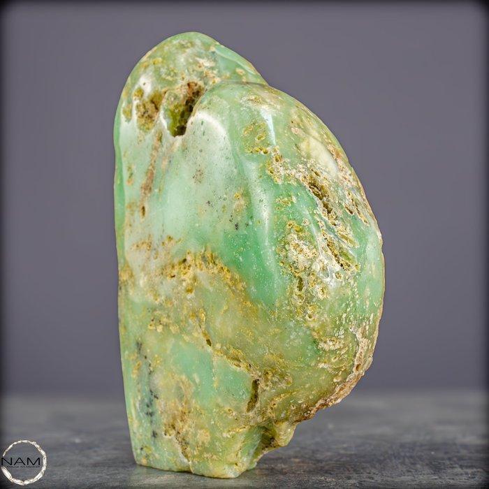 Natuurlijke chrysoprase freiform uit Indonesië- 605.22 g, Antiquités & Art, Curiosités & Brocante
