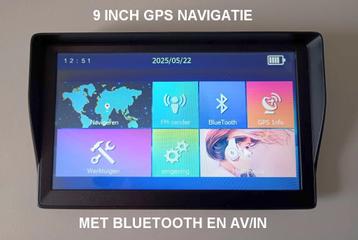 Nieuwe GPS Navigatie voor Auto, Vrachtwagen en Mobilhome