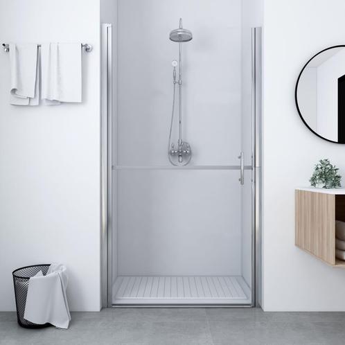 vidaXL Porte de douche verre trempé 81x195 cm, Bricolage & Construction, Sanitaire, Neuf, Envoi