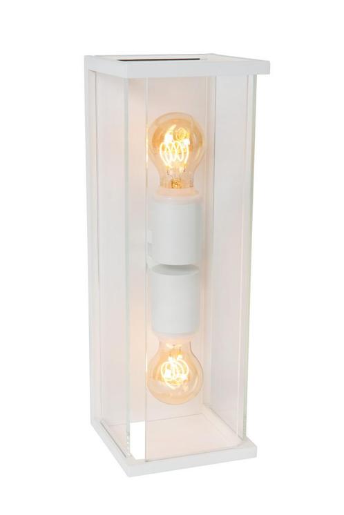 Lucide CLAIRE - Wandlamp Binnen/Buiten - 2xE27 -, Huis en Inrichting, Lampen | Wandlampen, Nieuw, Verzenden