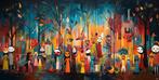 Felix van Horst - Vibrant Gatherings (XXL), Antiquités & Art