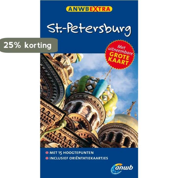 St. -Petersburg / ANWB Extra 9789018031589 Eva Gerberding, Boeken, Reisgidsen, Gelezen, Verzenden