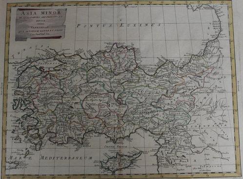 Turkije - Klein Azië; Antonio Zatta - Asia minor in suas, Boeken, Atlassen en Landkaarten