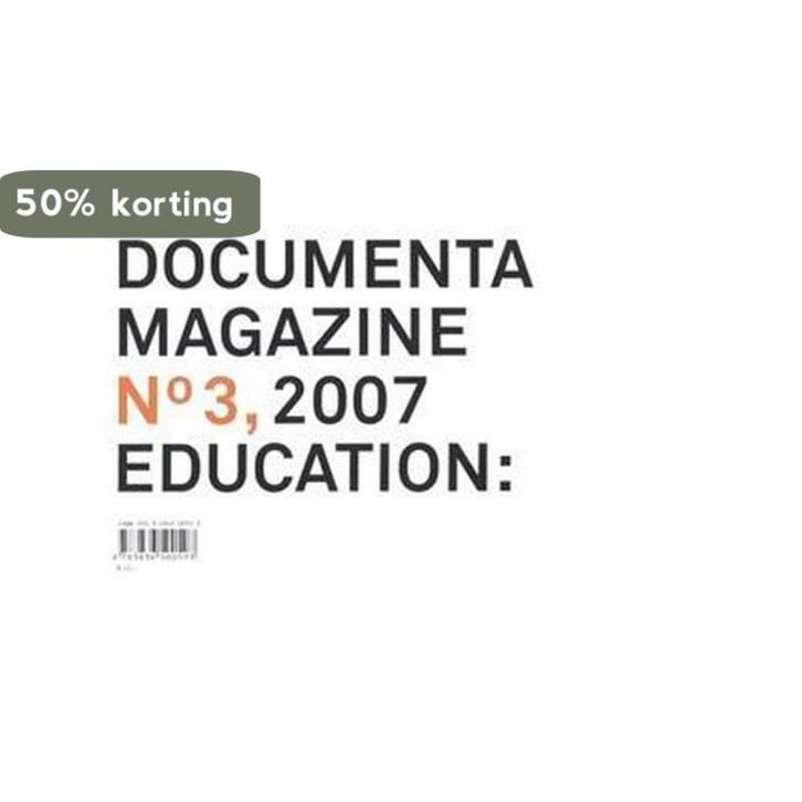 Documenta Magazine No 3, Education 9783836500593, Livres, Art & Culture | Arts plastiques, Envoi