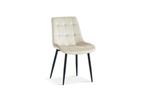 Stoel Juta Fluweel Beige, Overige kleuren, Nieuw, Ophalen of Verzenden, Modern