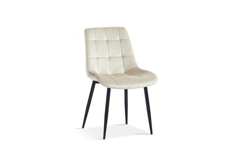 Stoel Juta Fluweel Beige, Huis en Inrichting, Stoelen, Overige kleuren, Nieuw, Stof, Ophalen of Verzenden
