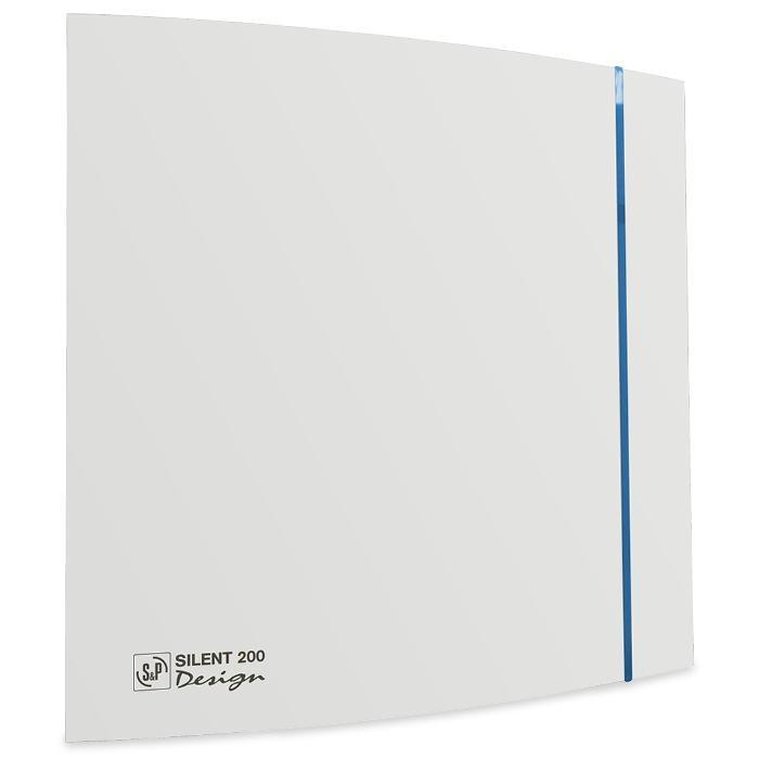 Design badkamerventilator Soler & Palau Silent (200CZ), Doe-het-zelf en Bouw, Ventilatie en Afzuiging, Nieuw, Verzenden