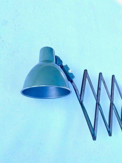 Lampe murale - Métal - Grande lampe accordéon, Antiek en Kunst, Kunst | Designobjecten