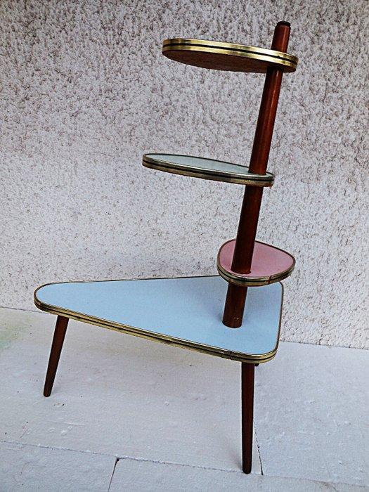 Bijzettafel - Vierstufige bloemenampel - Resopal, Antiquités & Art, Art | Objets design