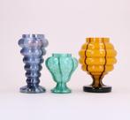 Vaas (3) -  Pique Fleur  - Glas, Antiquités & Art, Antiquités | Verre & Cristal