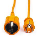 Verlengsnoer | Perel | 40 meter (IP44, 3x 1.50 mm²), Doe-het-zelf en Bouw, Elektriciteit en Kabels, Verzenden, Nieuw