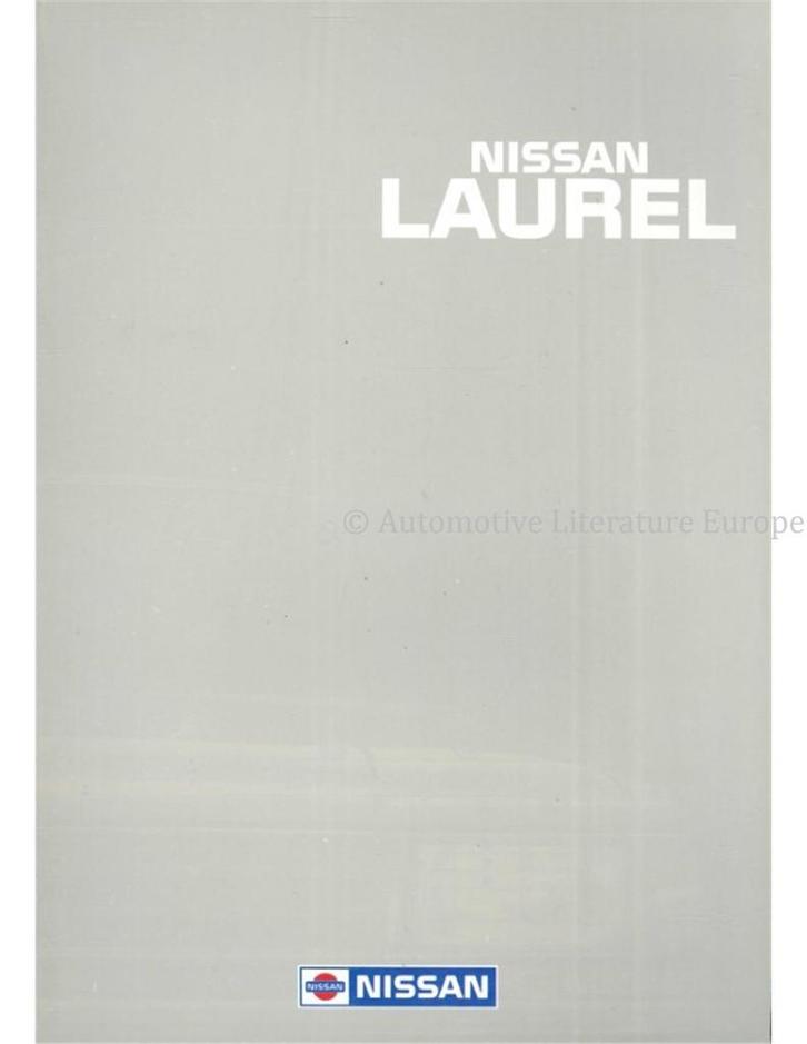 1981 NISSAN LAUREL BROCHURE NEDERLANDS, Boeken, Auto's | Folders en Tijdschriften