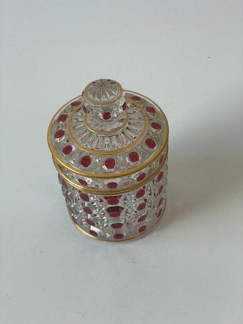 Baccarat - Flacon de parfum - pot couvert - Cristal -, Antiek en Kunst, Antiek | Glaswerk en Kristal