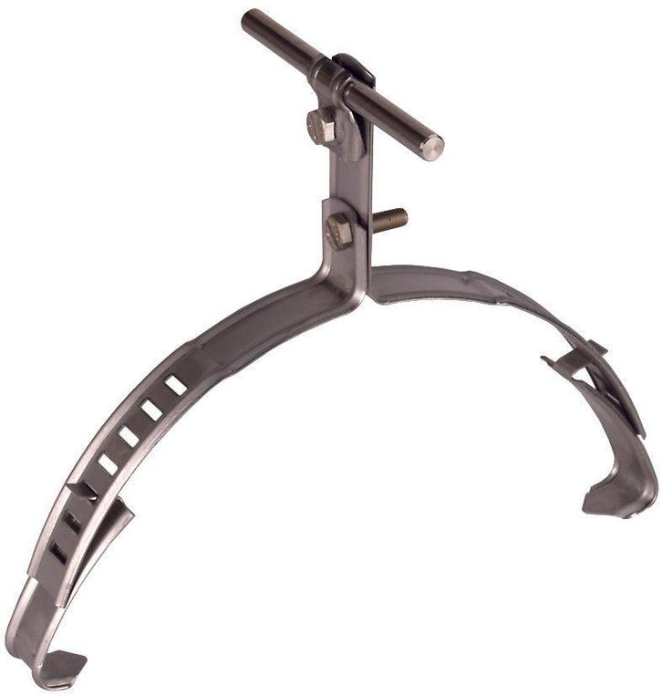 DEHN Roof Cond Holder DEHNQUICK StSt Adjustable RD 6-10mm -, Bricolage & Construction, Électricité & Câbles, Envoi