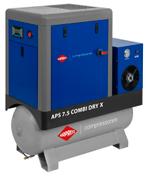 Schroefcompressor APS 7.5 Combi Dry X 10 bar 7.5 pk/5.5 kW, Bricolage & Construction, Verzenden