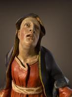 sculptuur, Maria van een calvary scene / 18e eeuw - 71 cm -, Antiek en Kunst