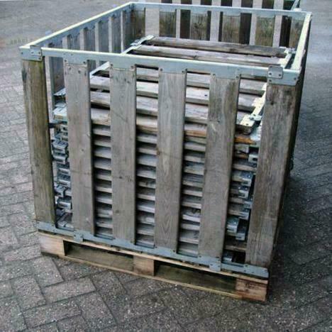 GEVRAAGD: MP Boxen Philipskratten Philipskisten kratten, Doe-het-zelf en Bouw, Transportwagens, Overige typen, Gebruikt, 100 liter of meer