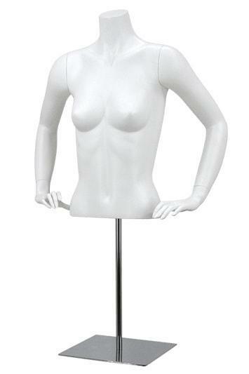 *TIP*  Buste vrouw wit op poot 1/2 model Y321, Zakelijke goederen, Kantoor en Winkelinrichting | Winkel en Inventaris, Ophalen of Verzenden