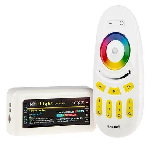 4-zone RGBW ledstrip touch RF controller SET (Mi-light, Télécoms, Émetteurs & Récepteurs, Envoi