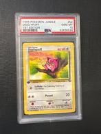 Pokémon - 1 Graded card - jigglypuff 1st edition - PSA 10, Hobby en Vrije tijd, Verzamelkaartspellen | Pokémon, Nieuw