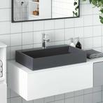 vidaXL Wastafel 60x38x11 cm mineraal gegoten/marmer gegoten, Doe-het-zelf en Bouw, Sanitair, Verzenden, Nieuw