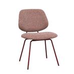 Nieuwe Stoel Berry - Rood/Grijs- Vintage/Café, Ophalen, Nieuw