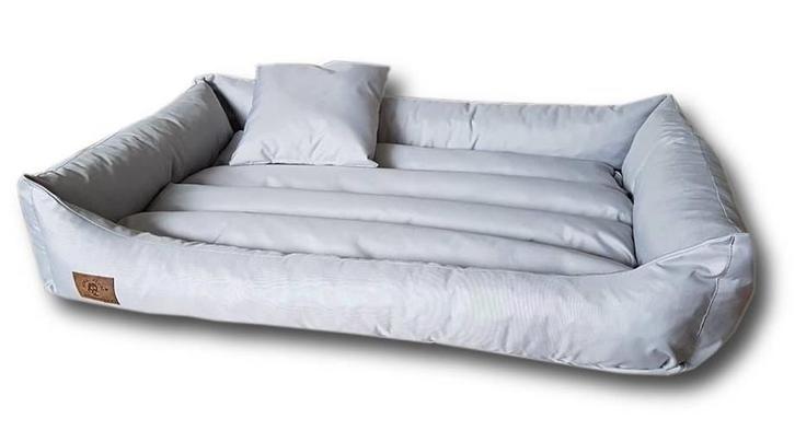 Hondenbed 120 x 90 cm - grijs - hondenkussen - waterdicht, Dieren en Toebehoren, Hondenmanden, Nieuw, Ophalen of Verzenden
