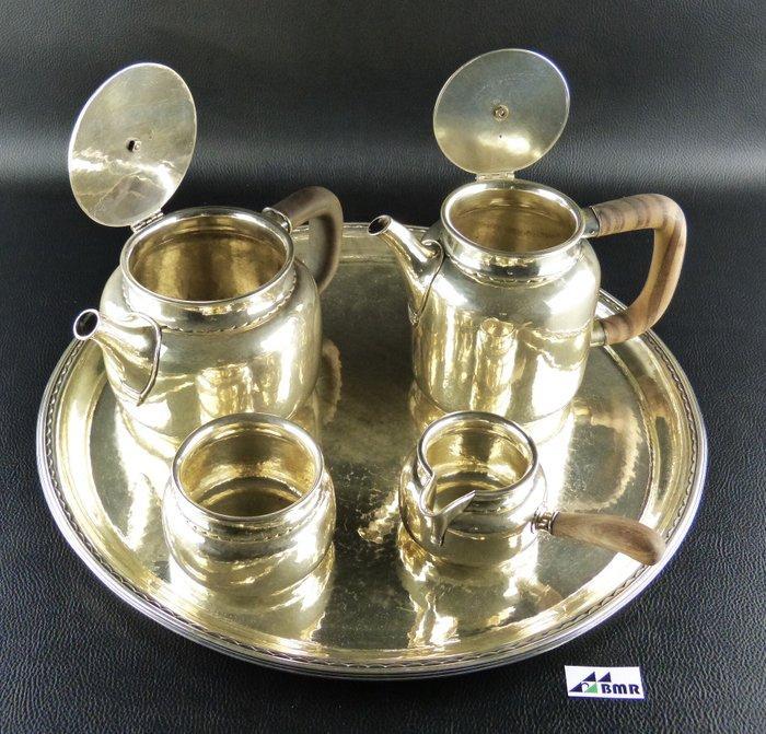 Wetzlar/ München - Koffie- en theeservies - Kernstück,, Antiek en Kunst, Antiek | Zilver en Goud