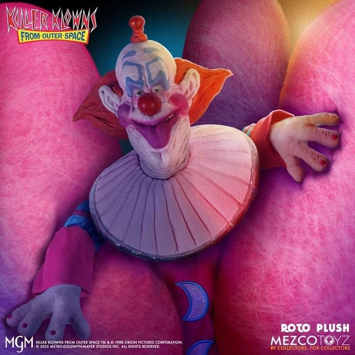 Killer Klowns from Outer Space MDS Roto Plush Doll Slim 46 c, Verzamelen, Film en Tv, Ophalen of Verzenden
