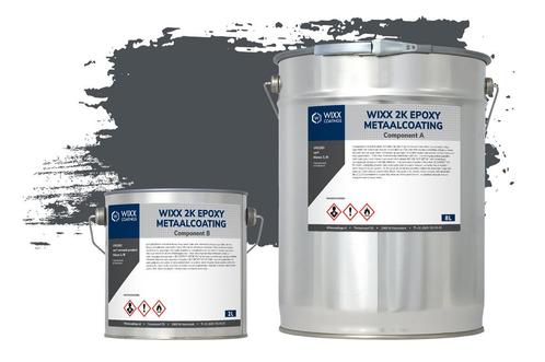 Wixx 2K Epoxy Metaalcoating RAL 7016 | Antracietgrijs 10L, Bricolage & Construction, Peinture, Vernis & Laque, Envoi
