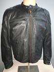 Leder motorvest