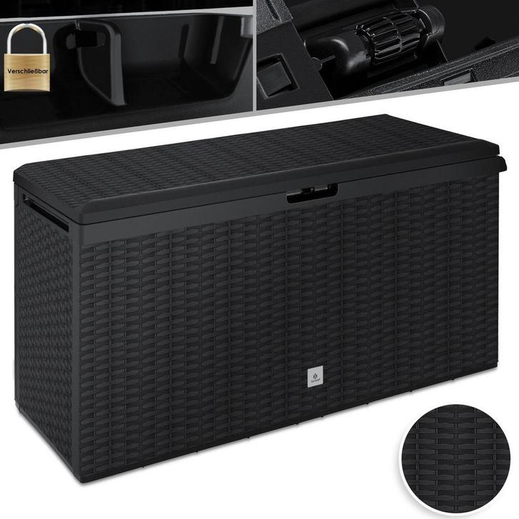 KESSER® Opbergbox 290L - Inklapbaare - Tuinkist - Antraciet, Huis en Inrichting, Overige Huis en Inrichting, Verzenden