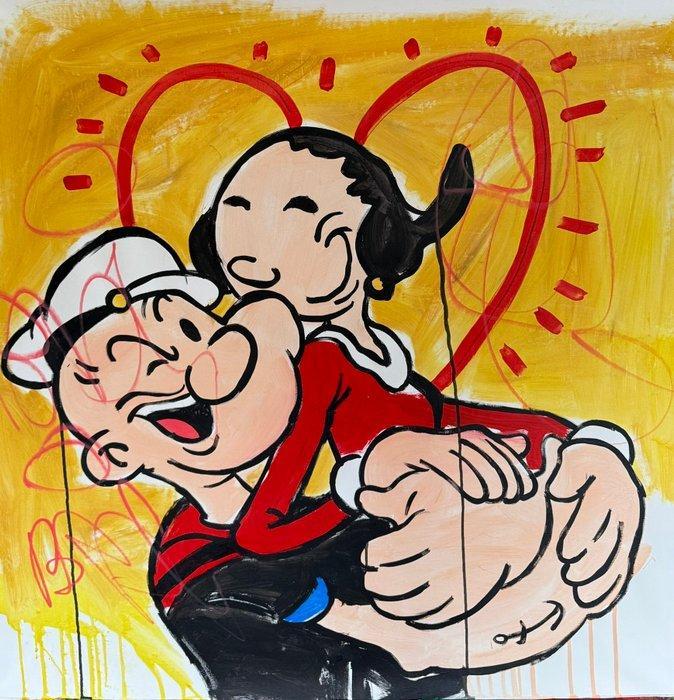 Freda People - Love Love - XL, Antiquités & Art, Art | Peinture | Moderne