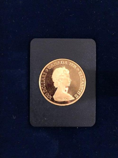 Canada. 100 Dollars 1978 Canadian unification, Postzegels en Munten, Munten | Europa | Niet-Euromunten