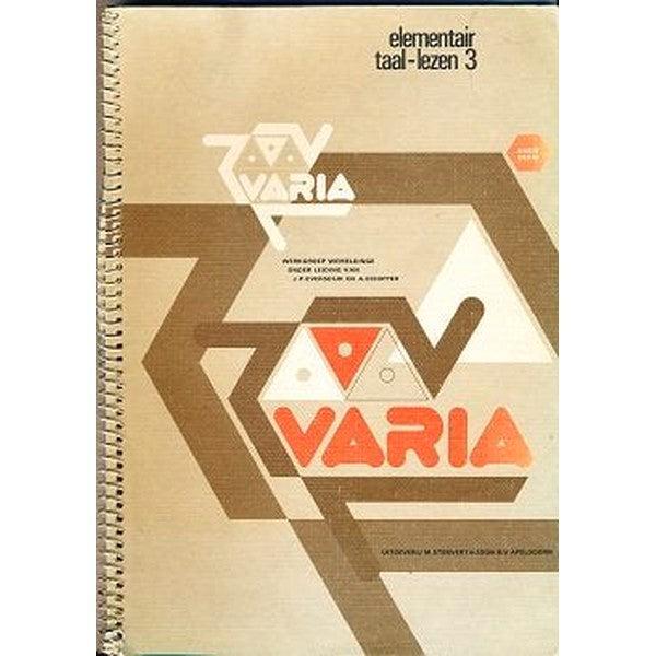 Varia Elementair taal-lezen 3, Boeken, Schoolboeken, Verzenden
