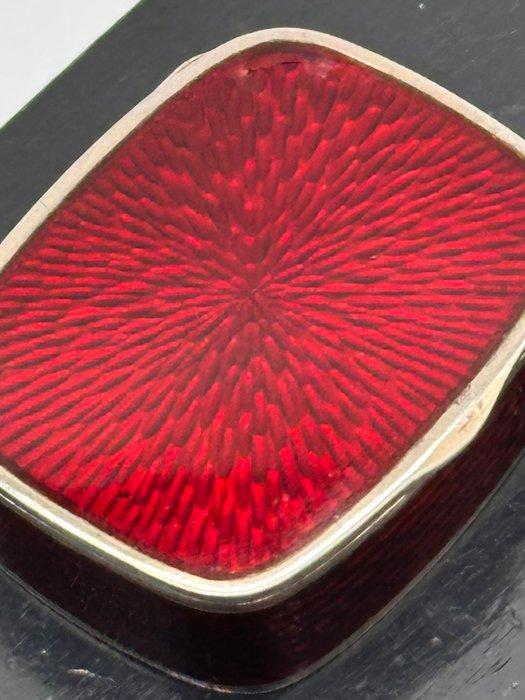 No reserve-Antieke 1e Gehalte zilveren geheel geëmailleerde, Antiek en Kunst, Antiek | Zilver en Goud