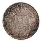 Belgique. Léopold II. 5 Francs 1870 / Position A / SUP /