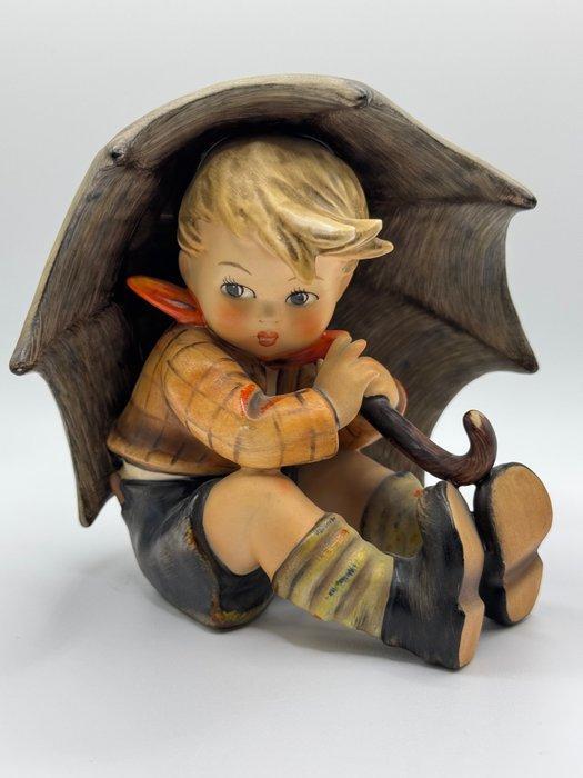 Goebel - Beeldje - Set of 2 M.I. Hummel Umbrella Boy &, Antiek en Kunst, Curiosa en Brocante