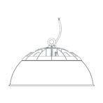 Transparante Reflector Voor Highbay Lamp, Ophalen of Verzenden, Nieuw