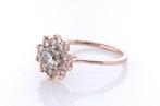 Zonder minimumprijs - Ring - 14 karaat Roségoud - 0.74ct., Nieuw