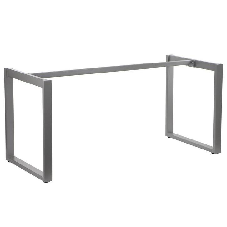Tafelonderstel | QUADRA | Staal | Grijs | Breedte, Zakelijke goederen, Horeca | Keukenapparatuur, Nieuw in verpakking, Verzenden