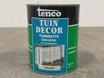 Veiling - 3x Tenco tuindecor tuinbeits parelwit 1000ml, Doe-het-zelf en Bouw, Verf, Beits en Lak, Nieuw