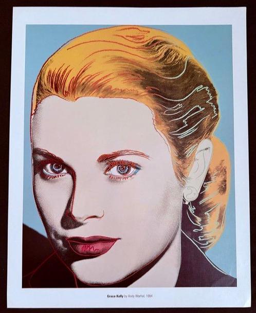 Andy Warhol (after) - “Grace Kelly by Andy Warhol, 1984”., Antiek en Kunst, Kunst | Designobjecten