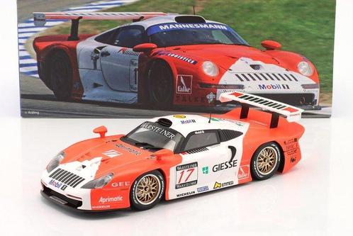 Werk83 1:18 - Model raceauto - Porsche 911 GT1 #17 FIA GT, Hobby en Vrije tijd, Modelauto's | 1:5 tot 1:12