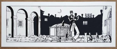 Pratt, Hugo - 1 Silkscreen - Corto Maltese - Corto Théâtre -, Livres, BD