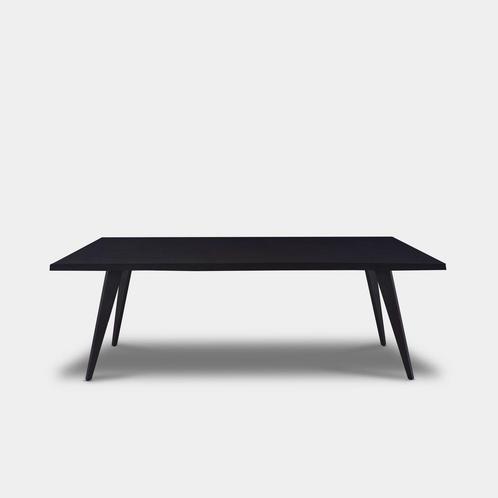 Tafel Boomstam Eikenhout - Hout Onderstel - Donker Eiken, Huis en Inrichting, Tafels | Eettafels