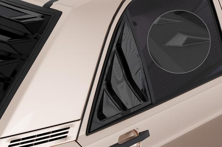 Zijruitbekleding met ABE voor Mercedes Benz W201 / 190 berli, Auto-onderdelen, Carrosserie, Nieuw, Verzenden