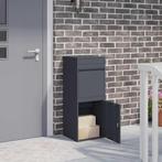 vidaXL Pakket Inwerpkoker met opslag Antraciet 41 x 38 x 103, Tuin en Terras, Verzenden, Nieuw