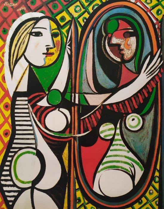 (after) Pablo Picasso (1881-1973) - Jeune Fille Devant Un, Antiek en Kunst, Curiosa en Brocante